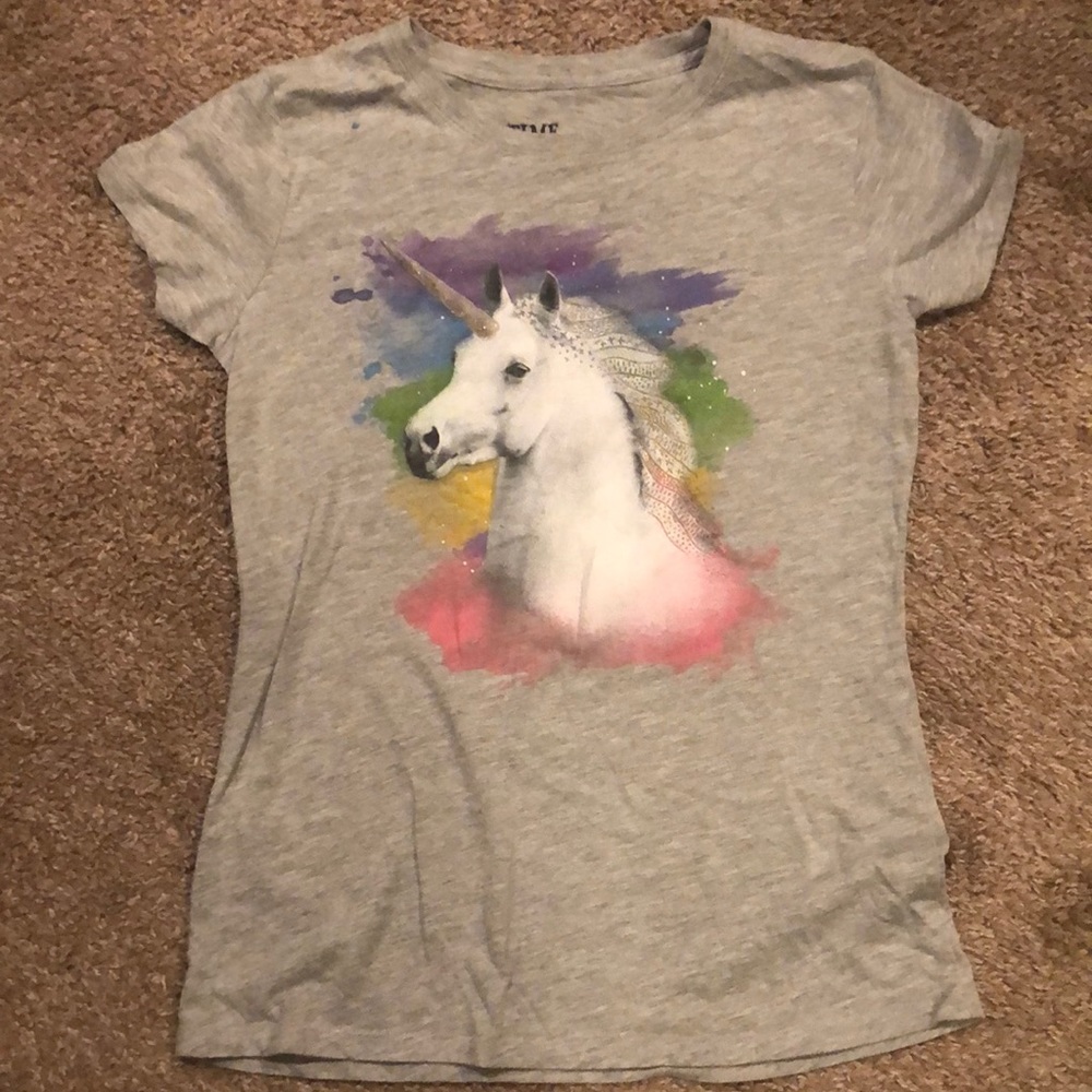 Girls Unicorn t shirt